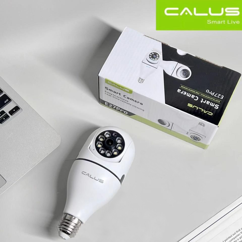 دوربین مداربسته تحت شبکه کالوس مدل Calus Smart live E27 Pro