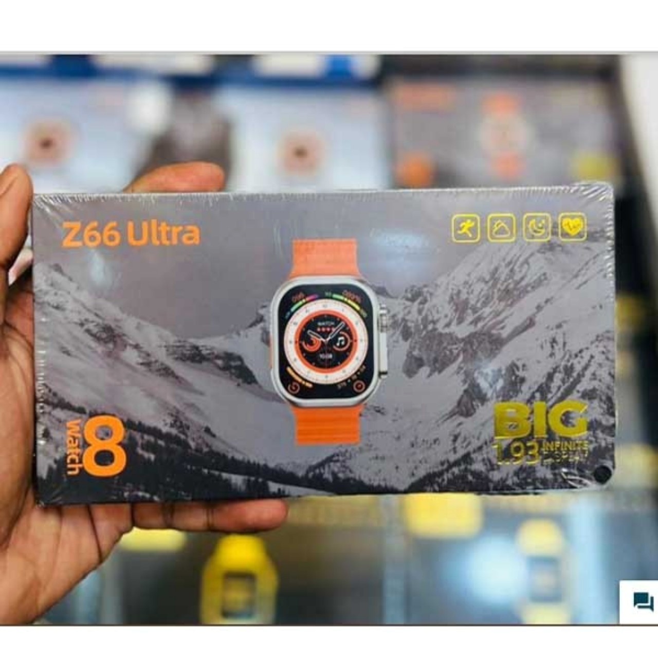 ساعت هوشمند مدل Z66 Ultra BIG 1.93