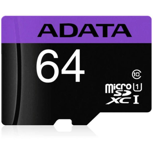 کارت حافظه MicroSDHC ای دیتا مدل Premier کلاس 10 استاندارد UHS-I U1 سرعت 80 مگابایت بر ثانیه
