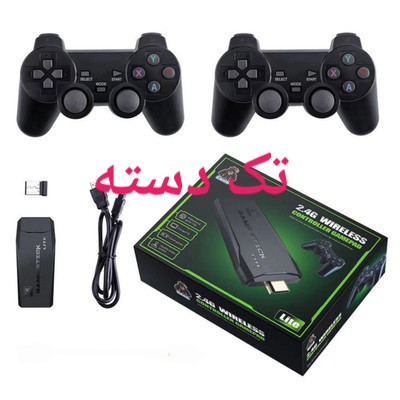 کنسول بازی گیم استیک اصلی مدل Game Stick Lite با حافظه 64 گیگابایت (تک دسته)