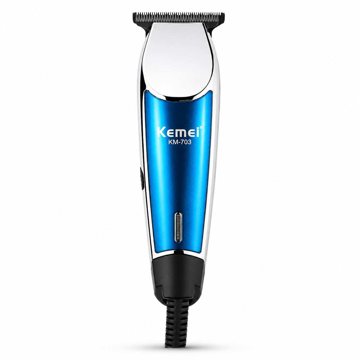 ماشین اصلاح کیمی KM-703 خط زن حرفه ای 10 وات تیغه استیل ضدزنگ