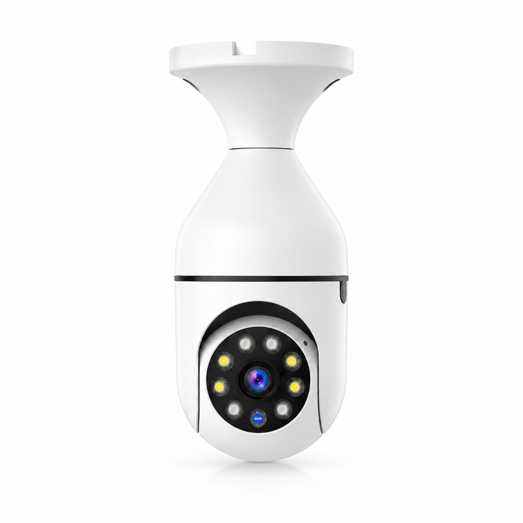 دوربین مداربسته لامپی Z-IOT CAM | وای فای با دید در شب